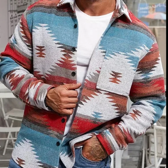 NIP men’s flannel feel button down shirt jacket, multiple sizes - Picture 5 of 10